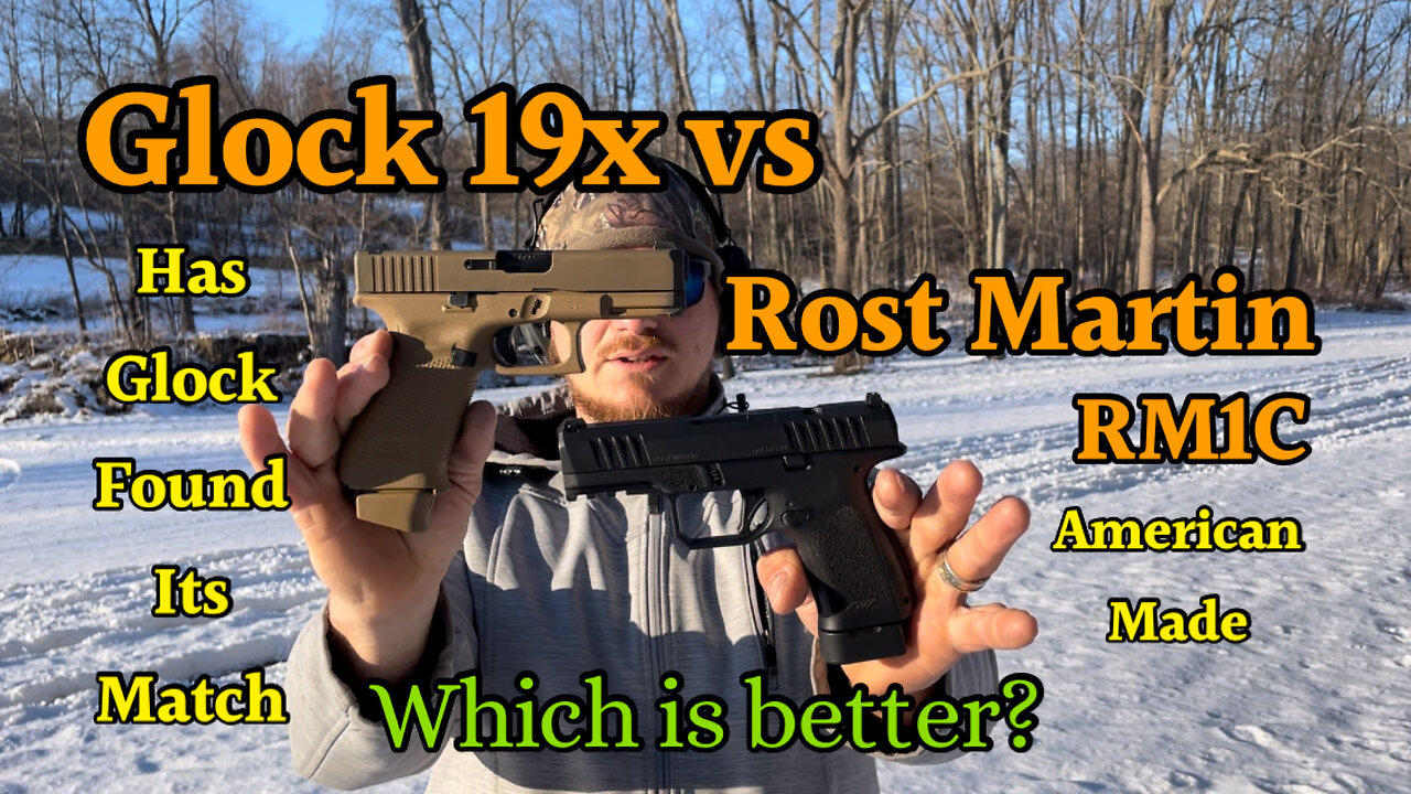 Will the Rost Martin RM1C dethrone the Glock 19X #FYP #Rumble #America #Patriot #Newsfeed