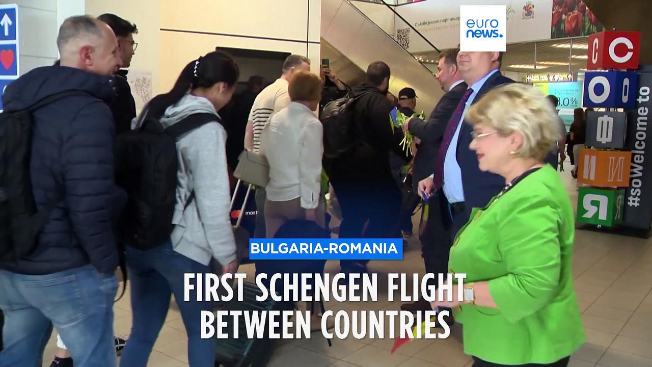First Romania-Bulgaria flight takes place after partial Schengen entry