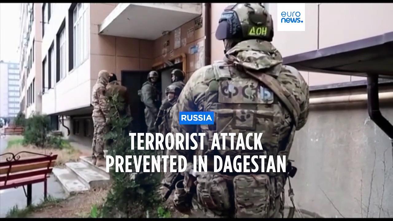 Russian security agency says suspects detained in Dagestan linked to Moscow attack