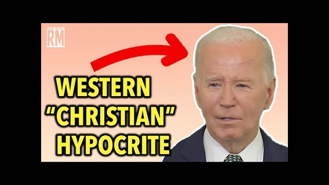 Western Hypocrite Leaders Say 'Happy Easter' While Bombing Arab Christians
