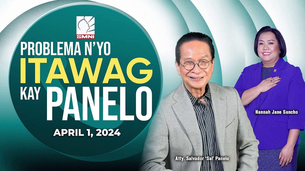 LIVE: Problema N'yo, Itawag Kay Panelo | April 1, 2024