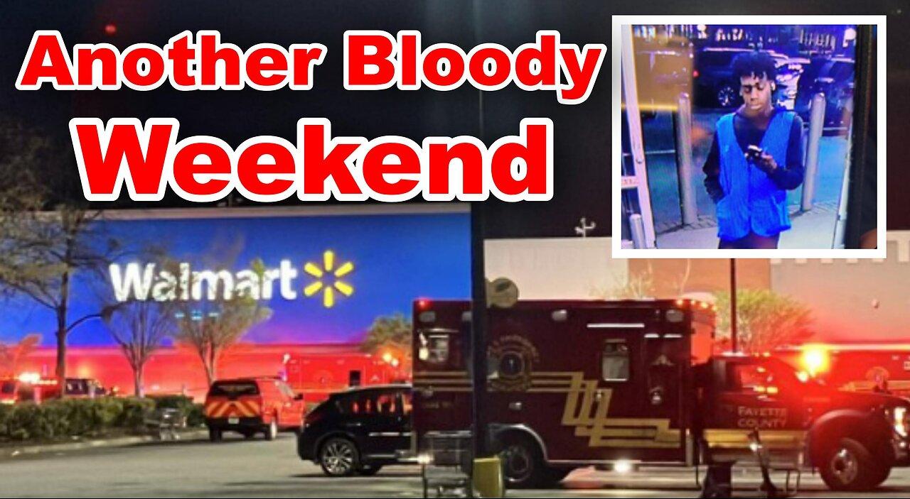 Walmart employee kills customer then flees, 7 kids shot in Indy Mass Shooting.