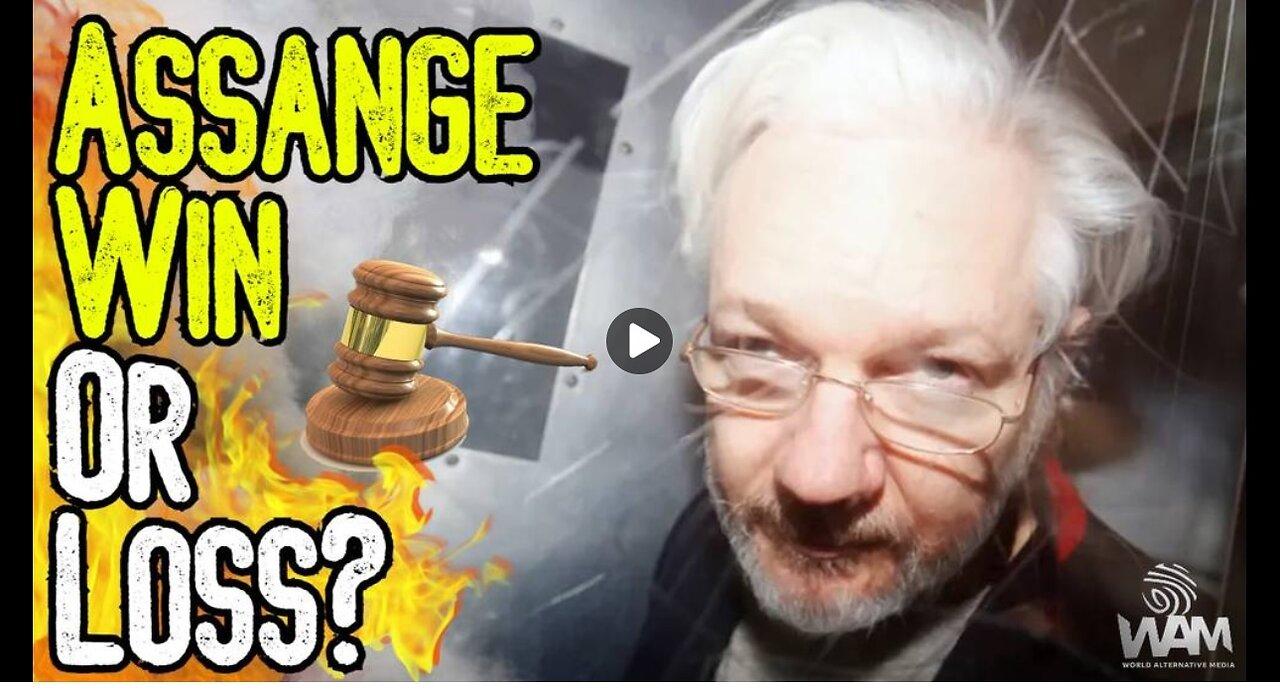 ASSANGE WIN OR LOSS? - Court Approves Temporary Reprieve - US Seeks DEATH PENALTY