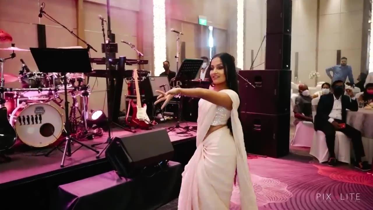 Wedding Surprise Dance 😍 | ඒ කොන්ඩේ ලස්සන 🥰 | Lakshitha & Sachee Wedding Day | Pixalite Produc
