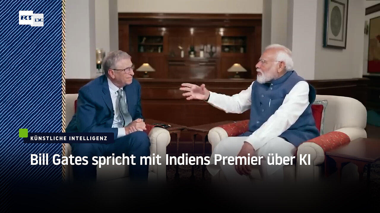 Bill Gates spricht mit Indiens Premier über KI