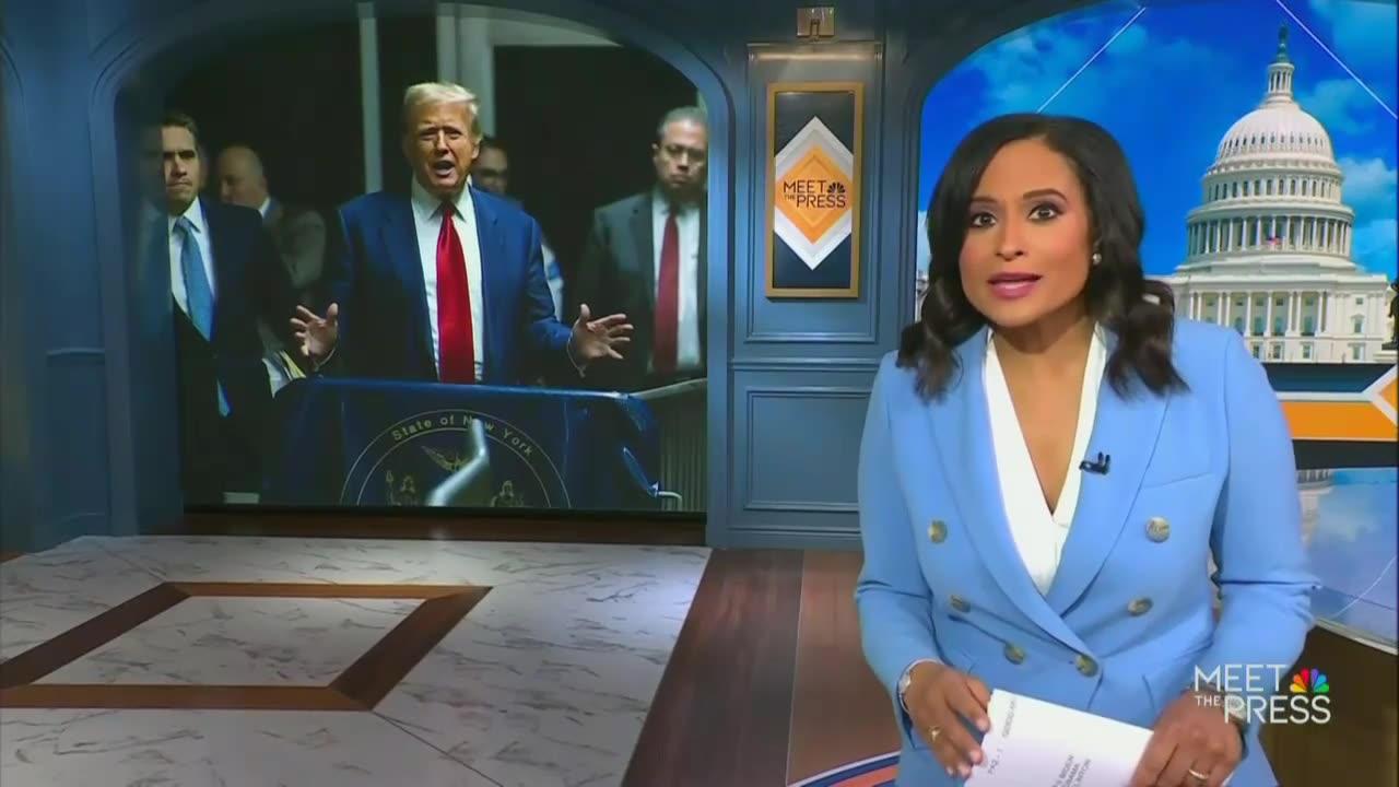 NBC's Kristen Welker Was Dragged By The Left For This Trump Story Intro On Meet The Press