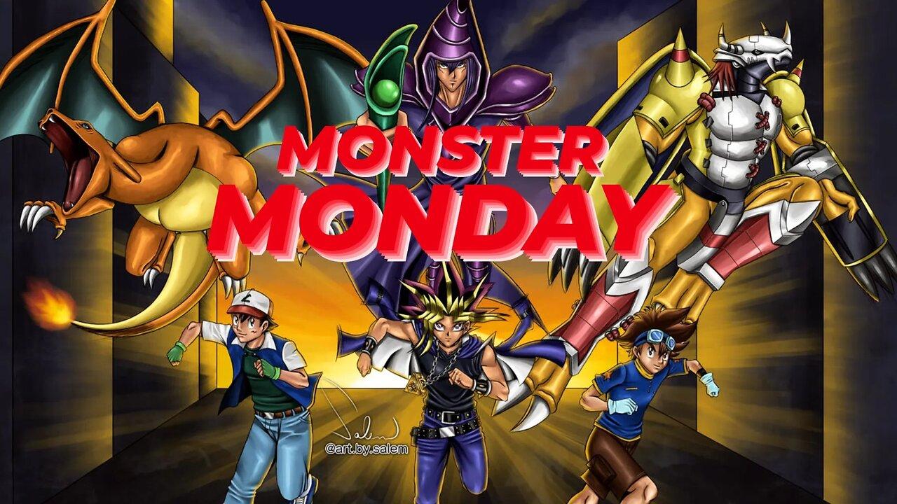 MONSTER MONDAY #3 - Pokemon/Yugioh/Digimon | 🍿Watch Party🎬