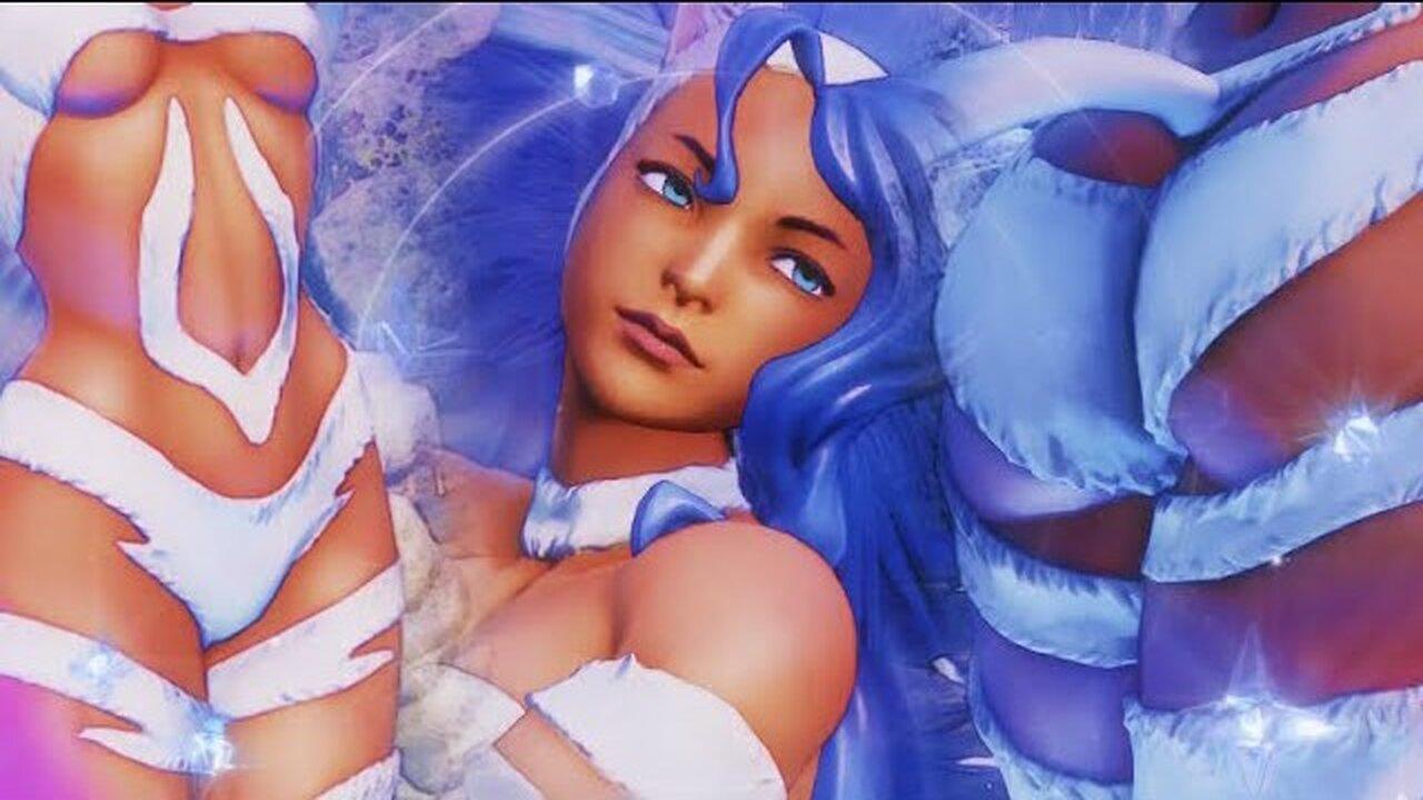 Menat Felicia Critical Art in Slow motion in Game - SF5 (18+) ( in Two Languages )