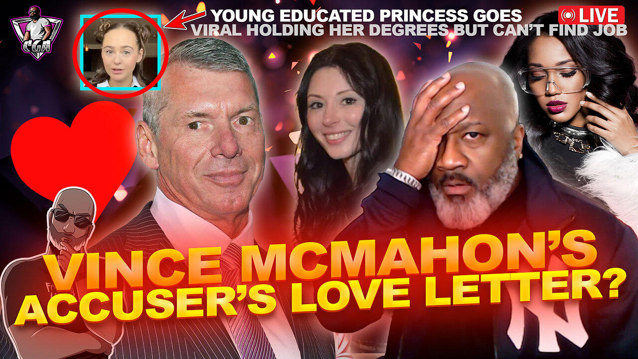 Vince McMahon's Accuser Wrote A LOVE LETTER To Him Days Before Accusation? | Two Degrees No Job