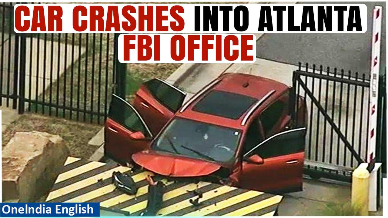 U.S. News Update: Man Crashes Car into Atlanta FBI Office: Arrest Made | Oneindia News