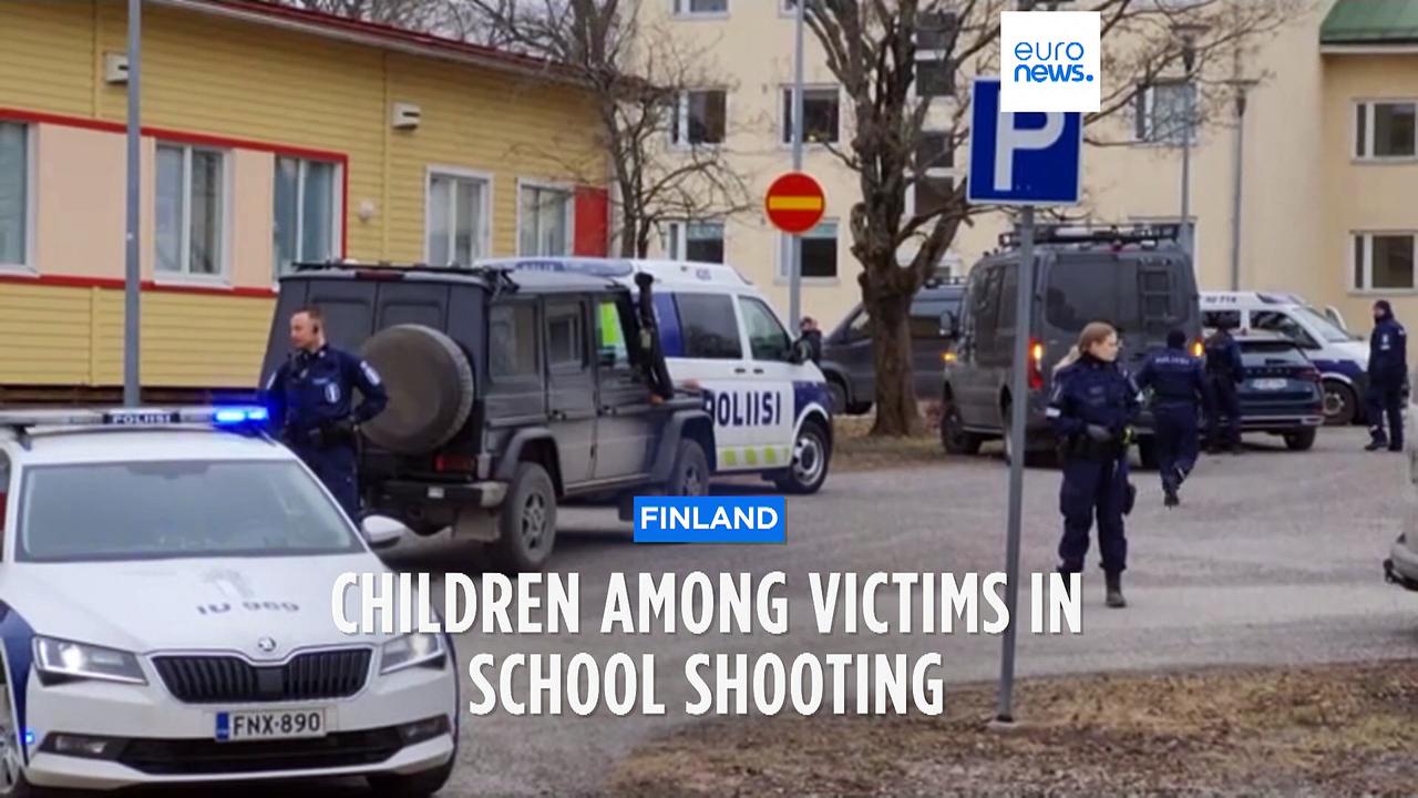 Finland: 12-year-old student opens fire at a school in Helsinki, wounding 3