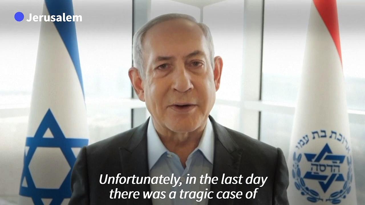 Netanyahu admits 'unintentional' Israel strike killed Gaza aid workers