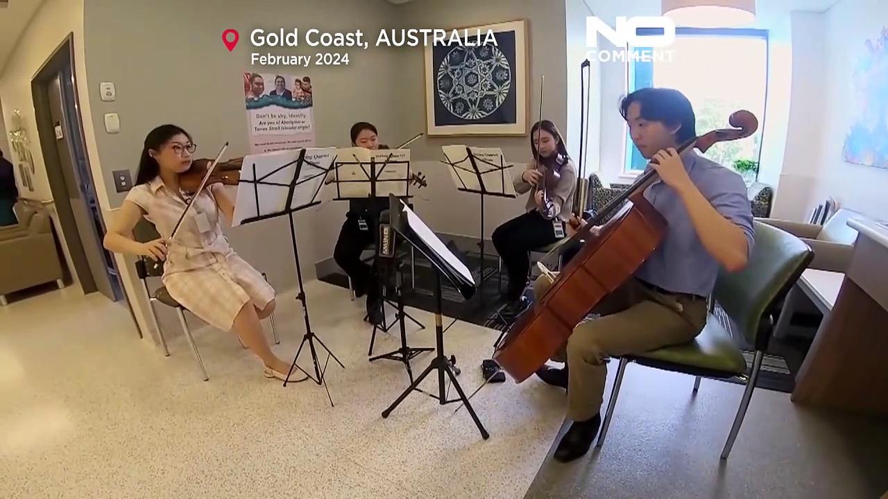 WATCH: Musical medic students perform at Gold Coast hospital