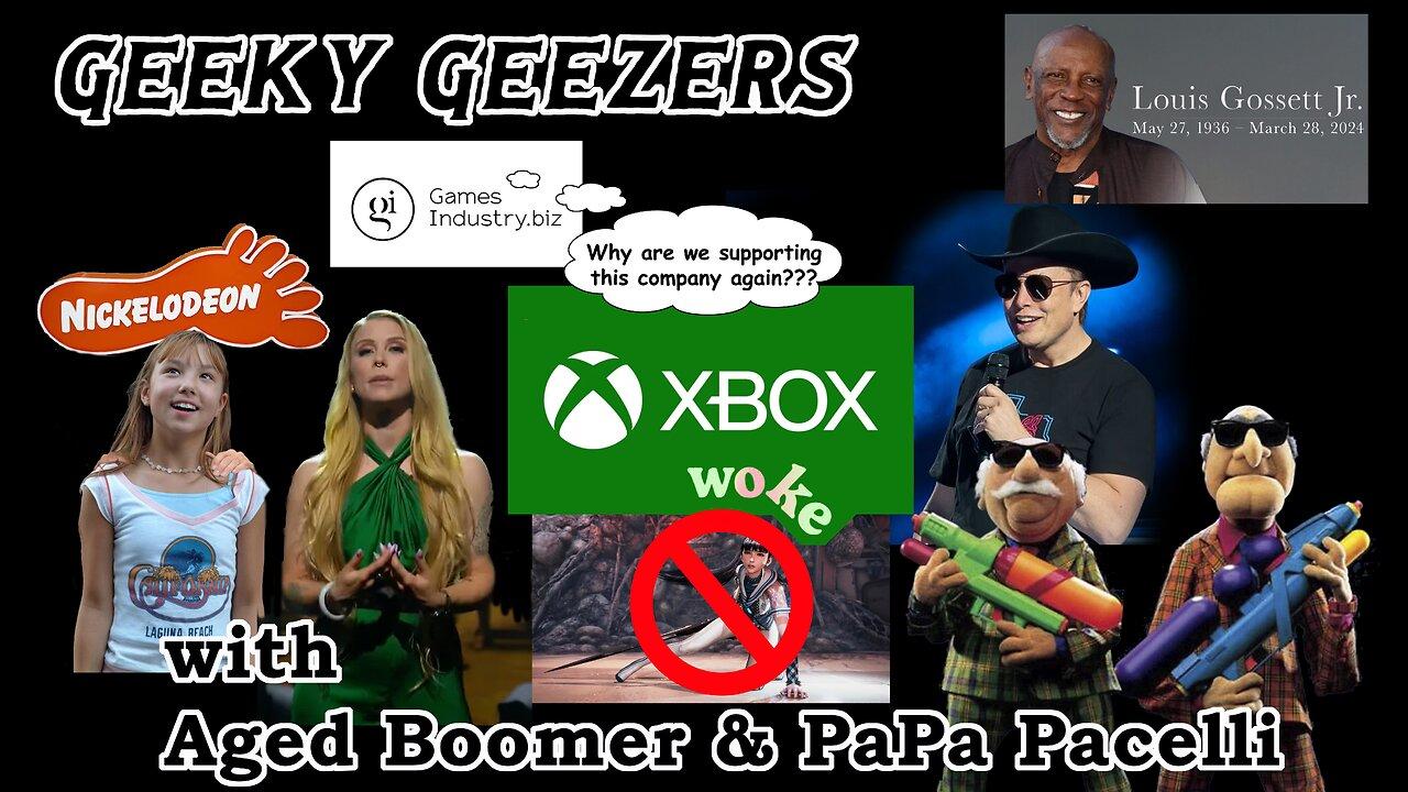 Geeky Geezers - Nickelodeon scandal, XBOX woes, no Depp for POTC