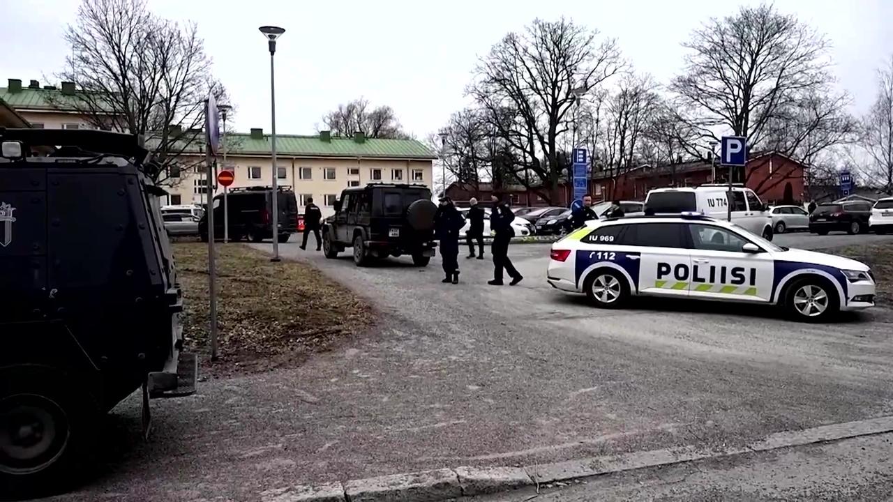Three children wounded in Finland school shooting