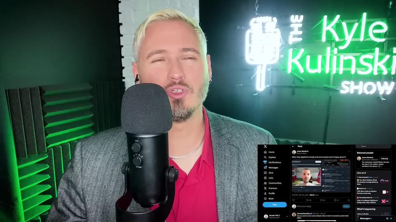 Babylon Bee DOGPILED By Fans For Mocking White Supremacists _ The Kyle Kulinski Show