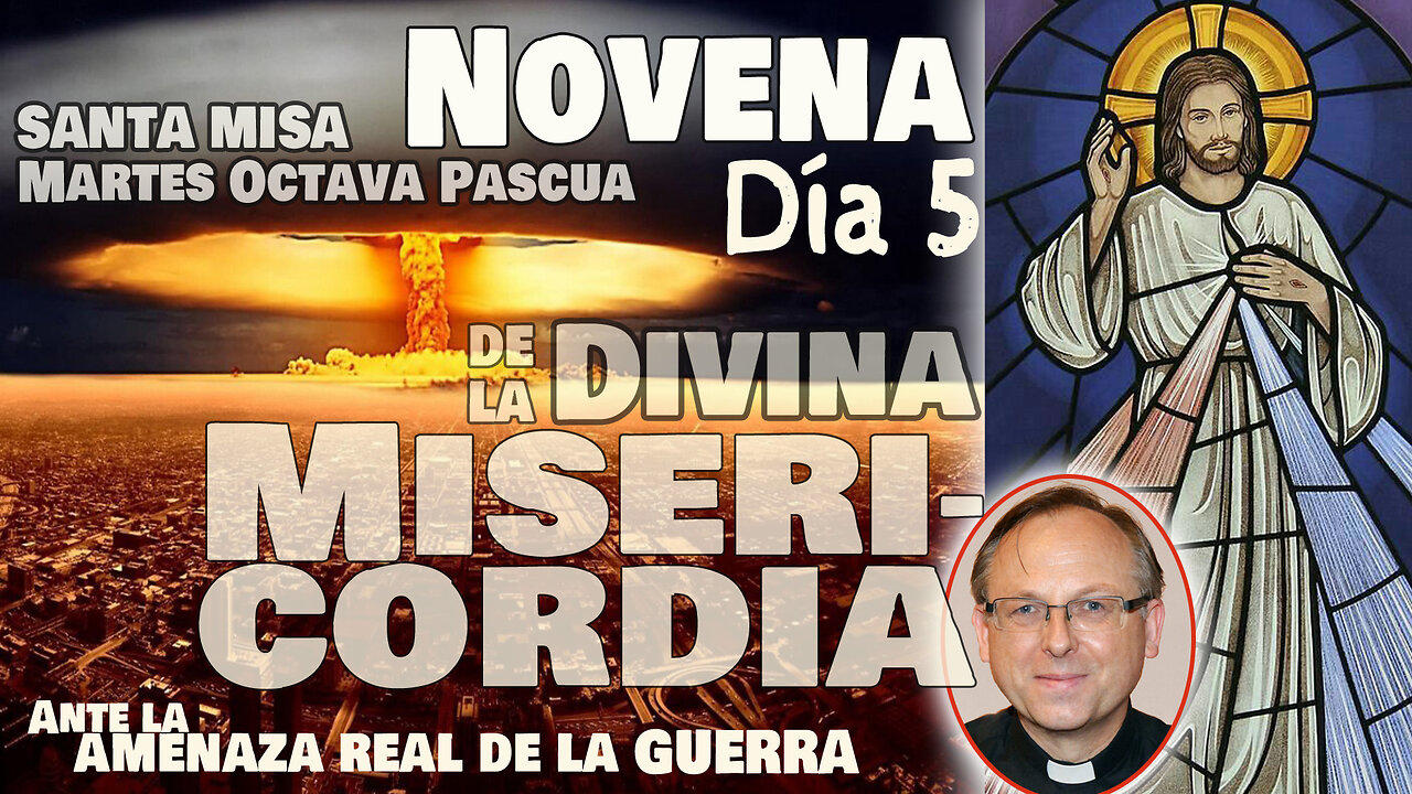 Misa del Martes Blanco y 5º Día de la Novena Divina Misericordia 2024 - con. P. Artur Migas
