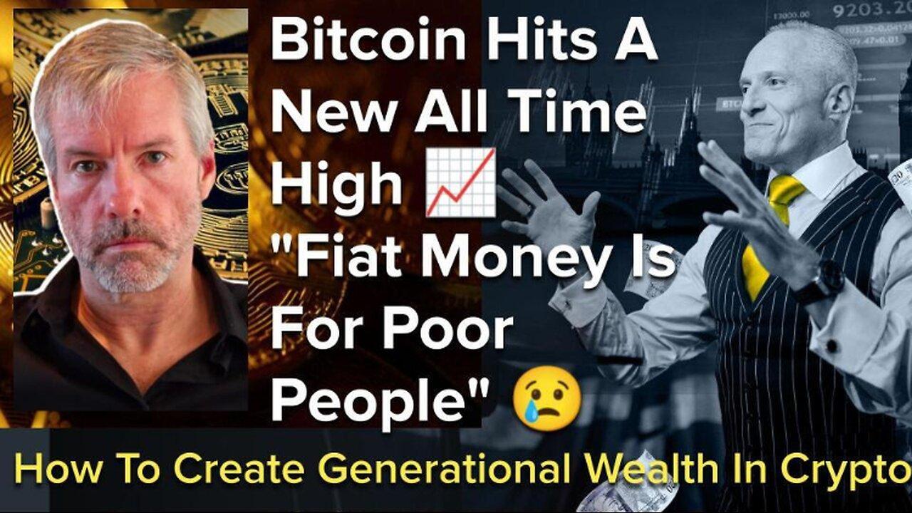 Bitcoin Hits A New All Time High: "Fiat Money Is For Poor People"