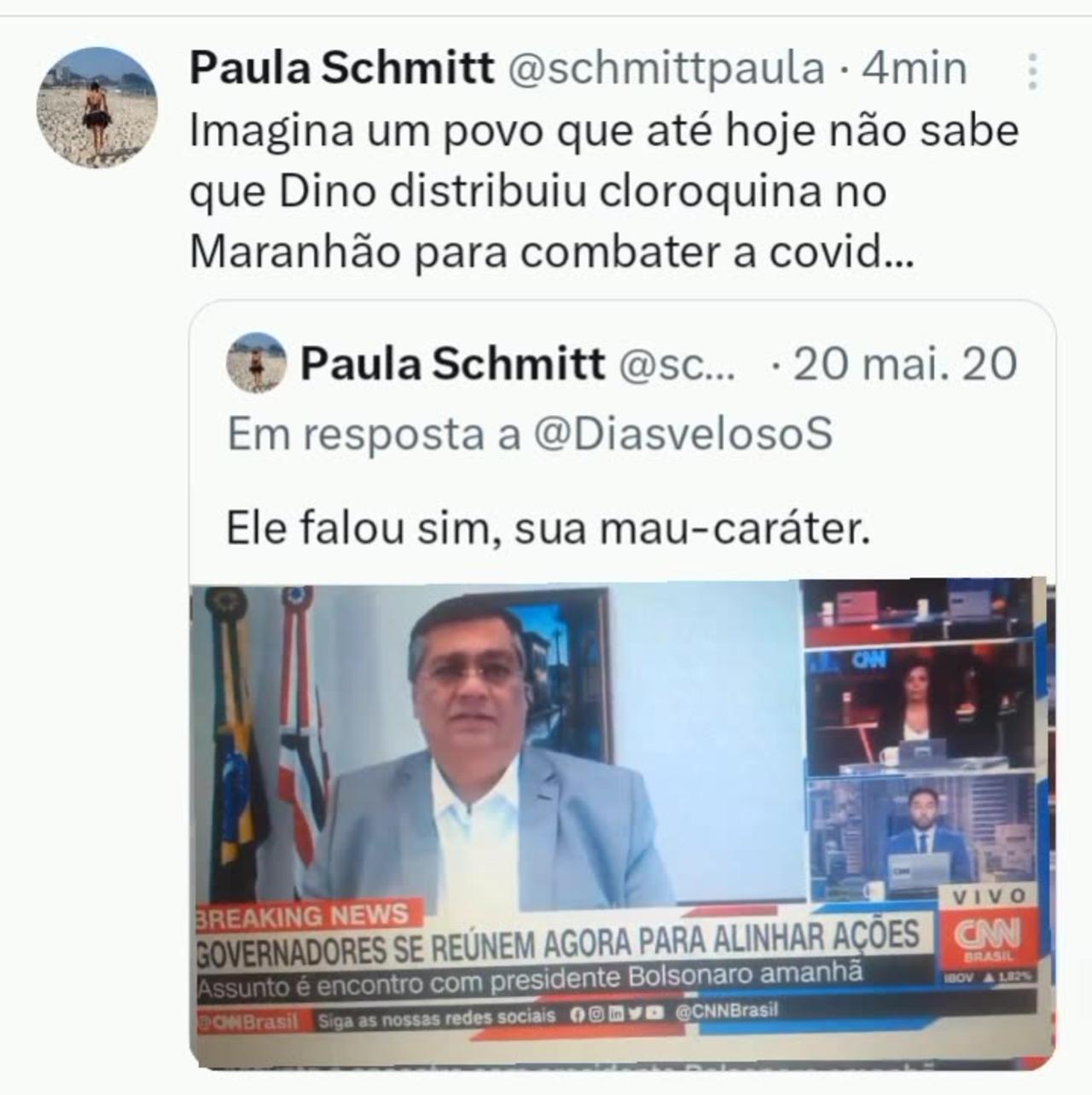 Imagina um povo que até hoje não sabe que Dino distribuiu cloroquina no Maranhão para combater a covid...