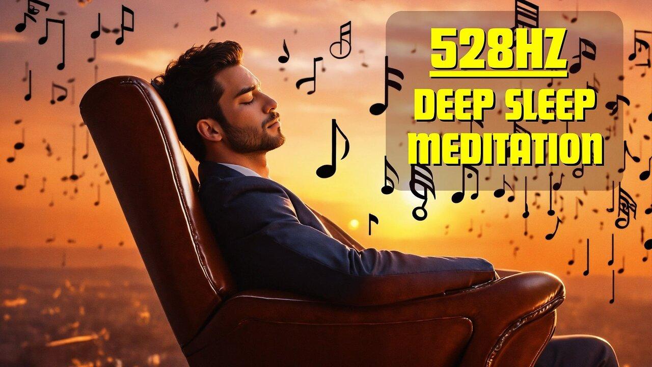 Soothing Deep Sleep Meditation: 528Hz Solfeggio Frequency for Deep Healing