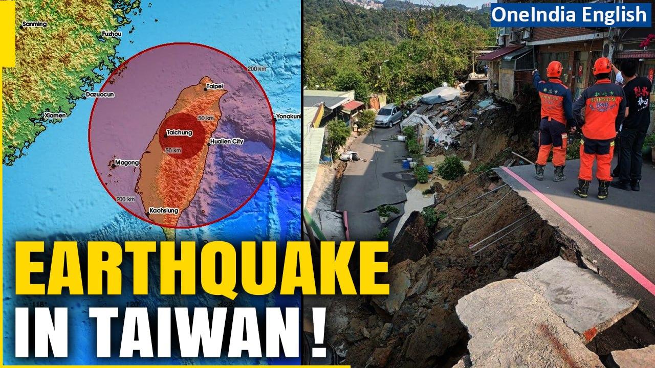 Taiwan Earthquake: 7.7-Magnitude Earthquake Strikes Capital Taipei, Tsunami Warning Issued| Oneindia
