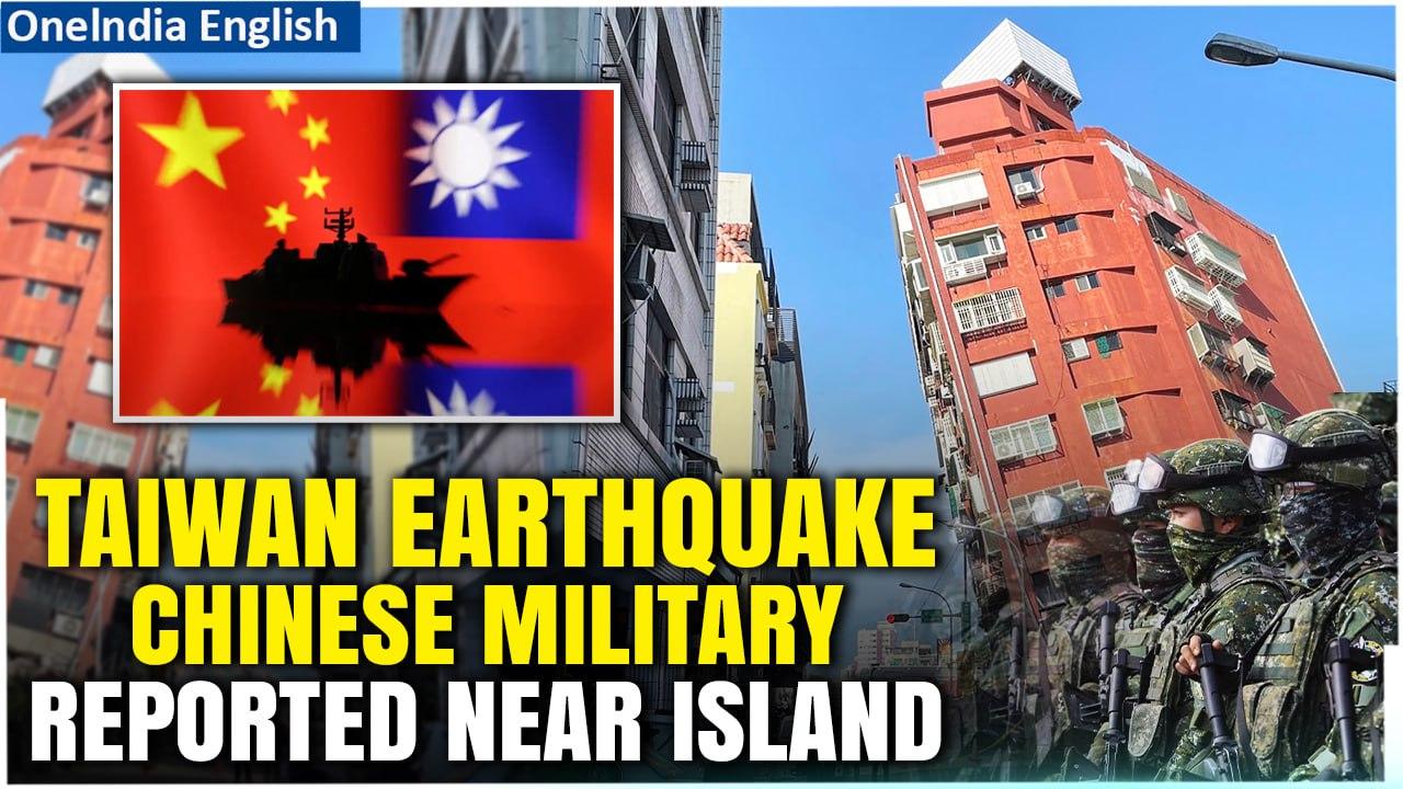 Taiwan Earthquake: Chinese Warplanes & Navy Vessels Detected Amid Quake Fallout| Oneindia