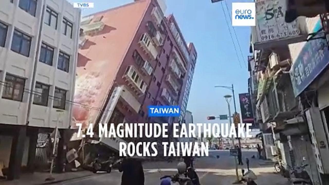 Taiwan hit by strongest quake in 25 years, killing four people