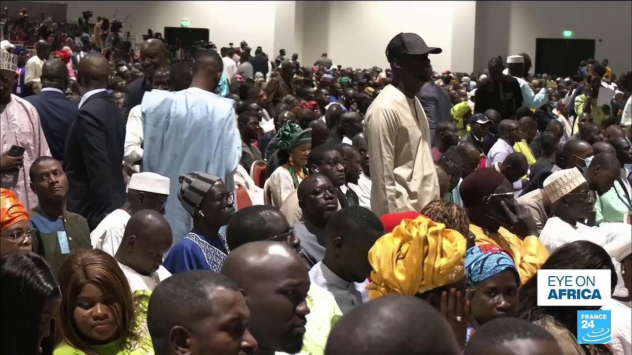 ‘A feeling of joy’: Supporters hope for change as Senegal’s Faye sworn in