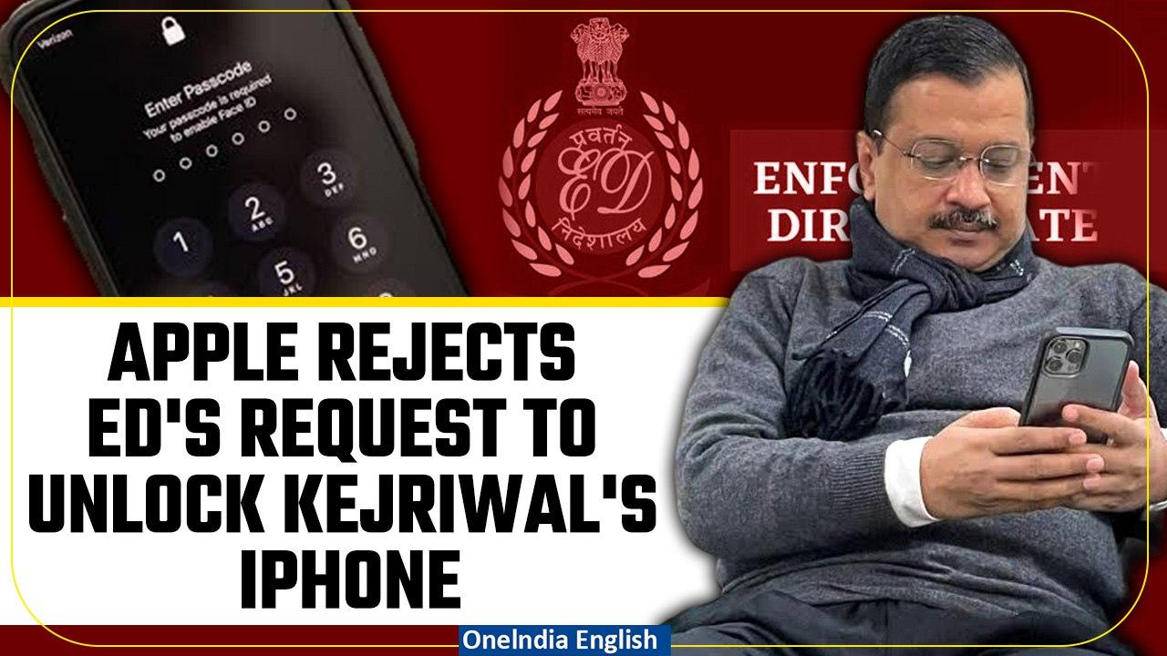 Apple Denies ED's Request to Unlock Arvind Kejriwal's iPhone Citing Privacy Concerns | Oneindia News