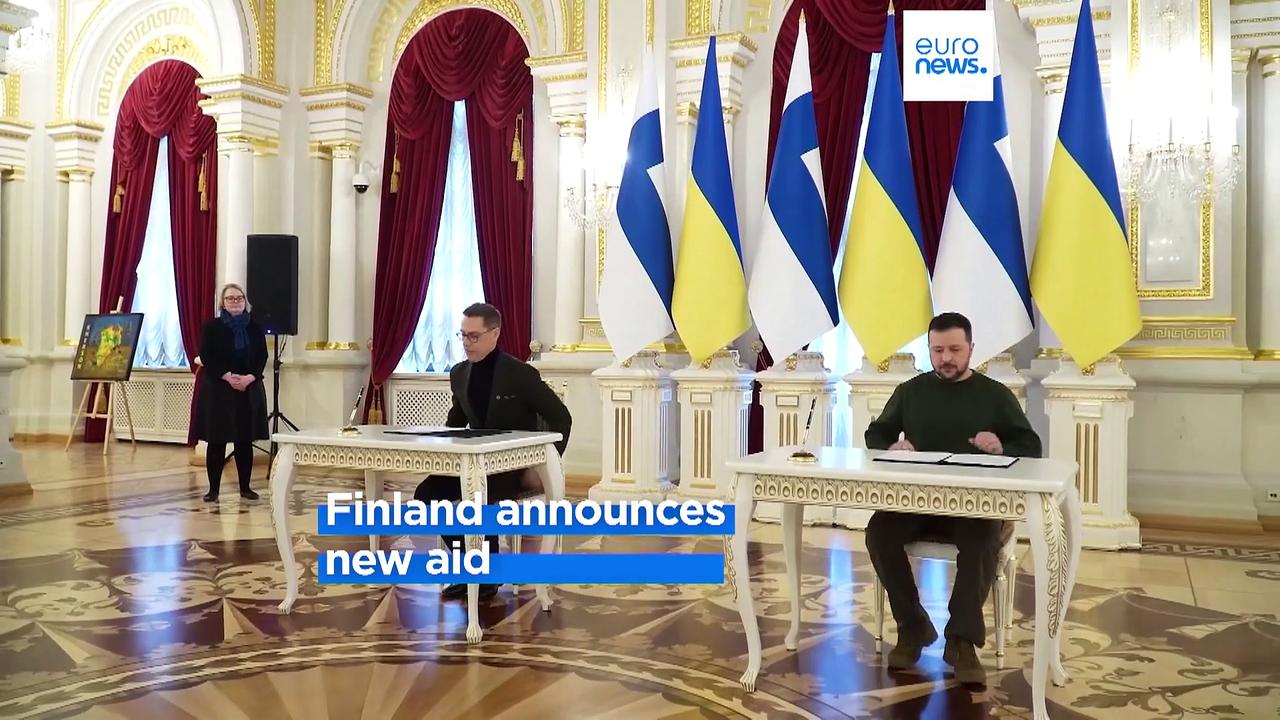 Finland and Ukraine sign long-term security agreement