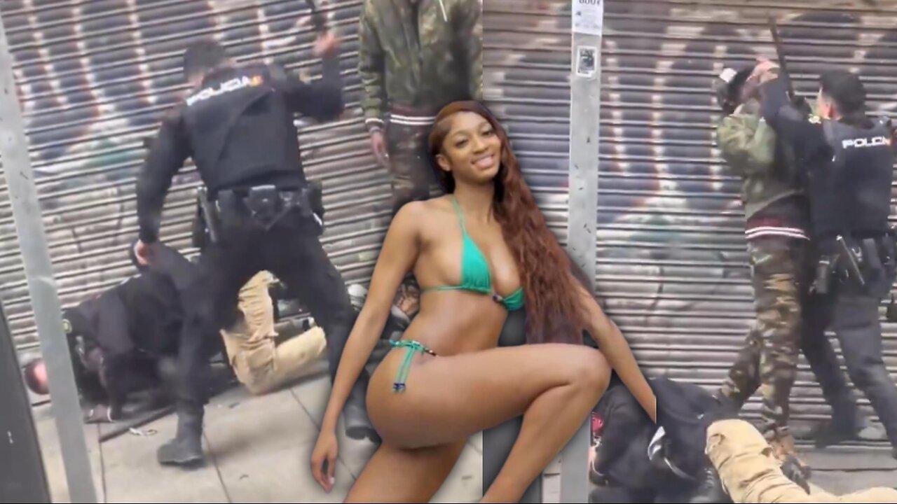 2 African migrants brutally beaten by cops, Is Angel Reese being sexualized by racist white media??