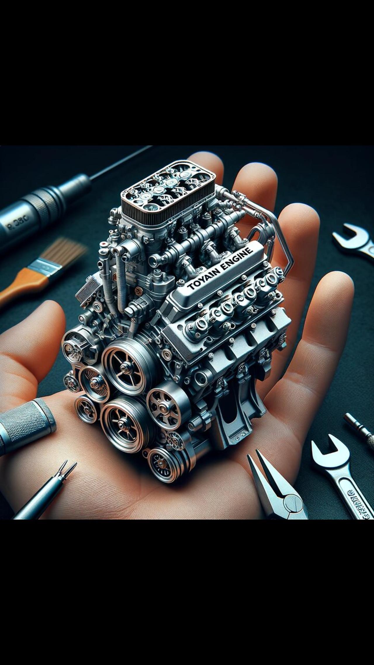 Toyan Engine V8 Model engine