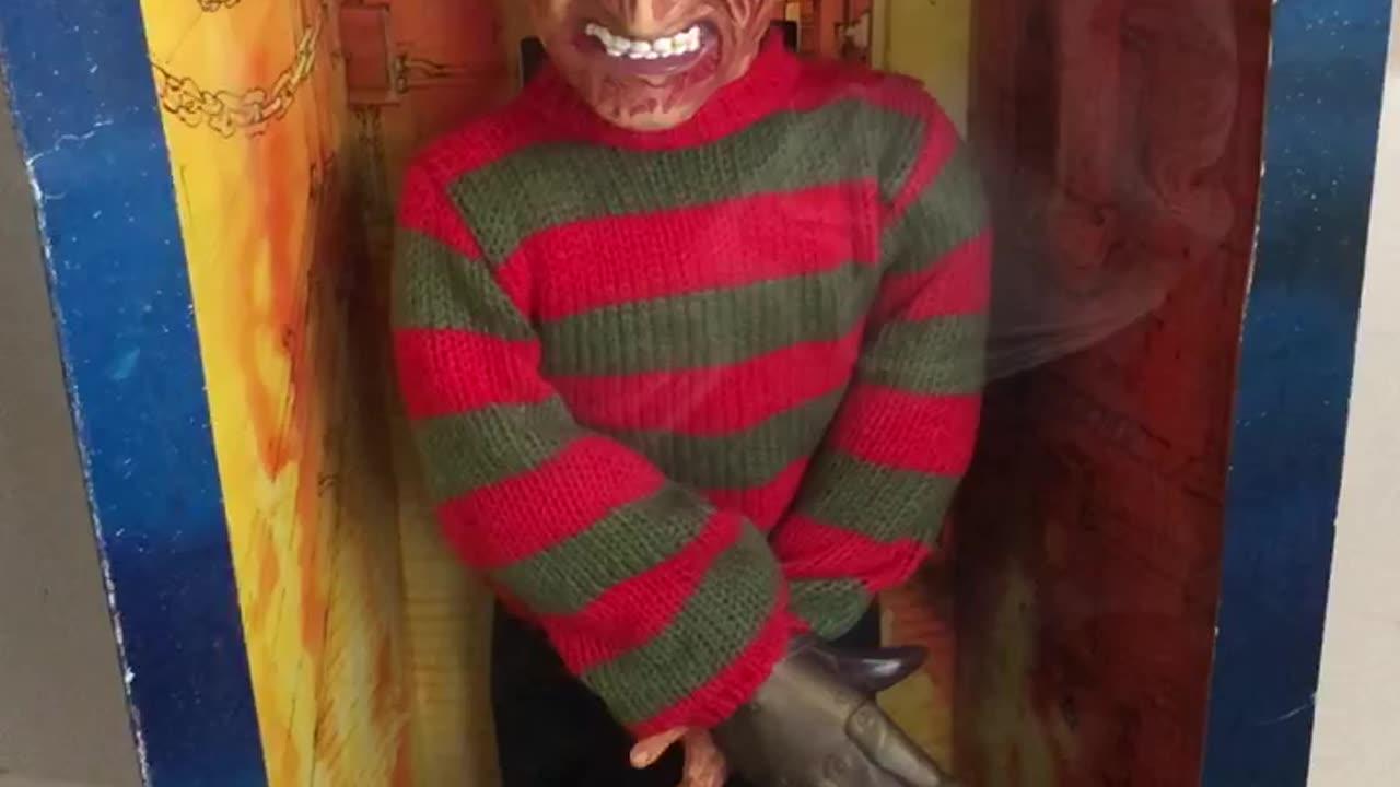 Talking Freddy Krueger A Nightmare on Elm Street Toy Action Figure