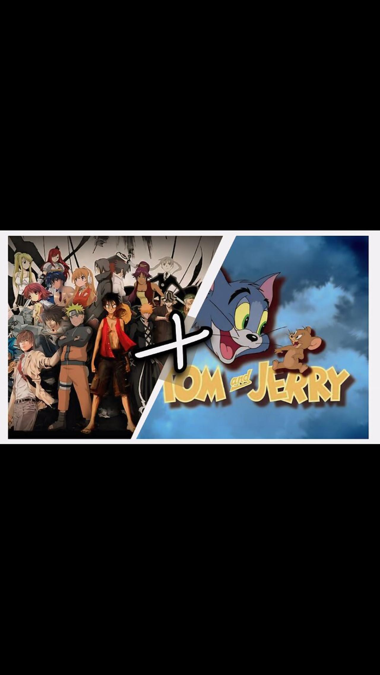 Tom and Jerry and Anime Crossover 😍😎 #anime #tomandjerry #viral #fyp #fyppagege #
