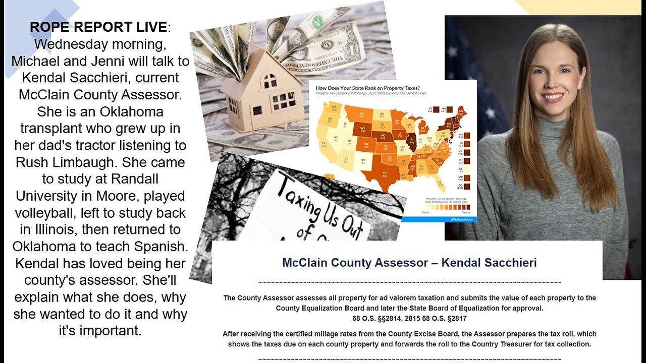ROPE Report LIVE - McClain County Assessor, Kendal Sacchieri