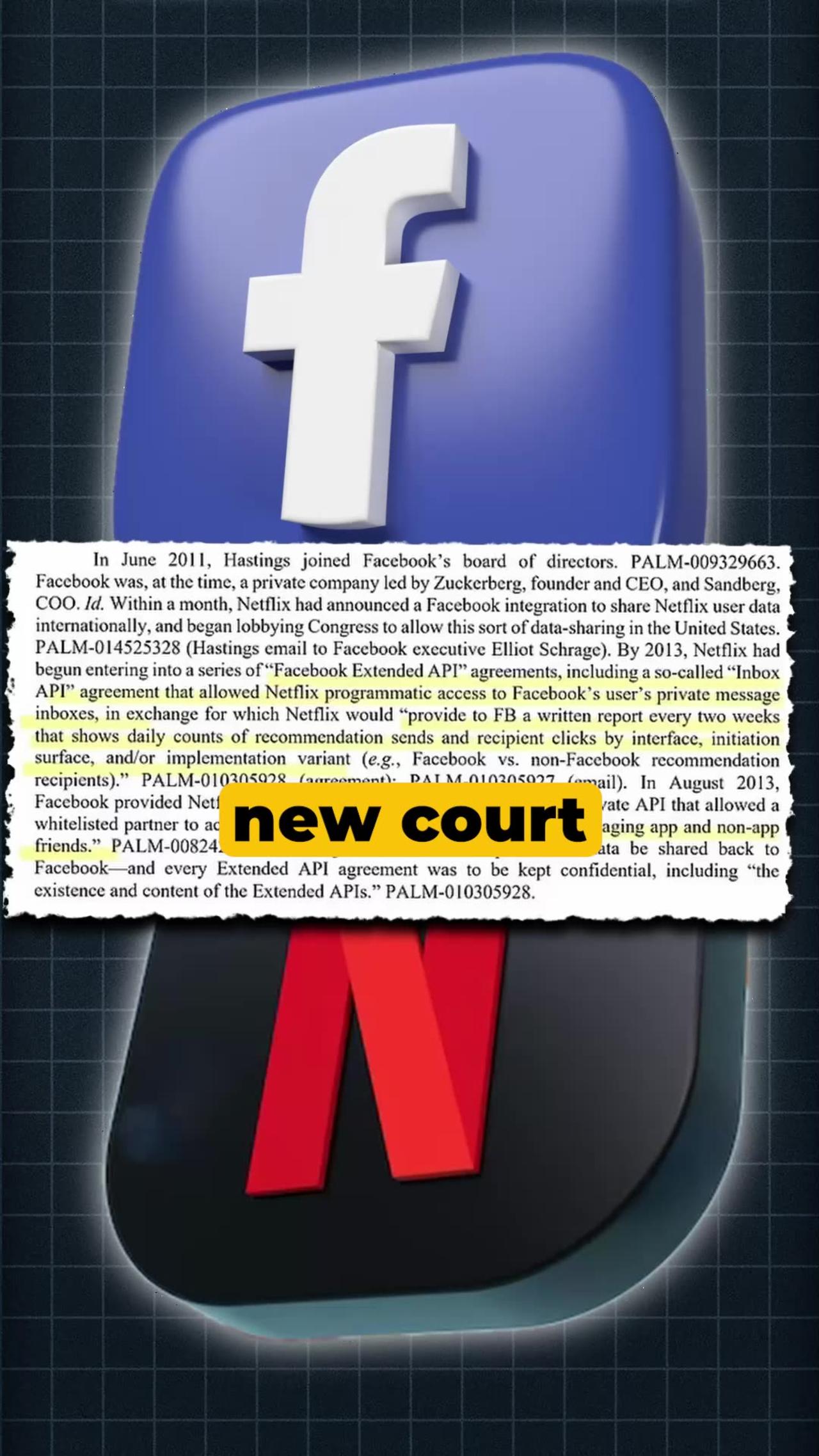 Facebook exposes DMs to Netflix #Privacy #Spying #BigTech