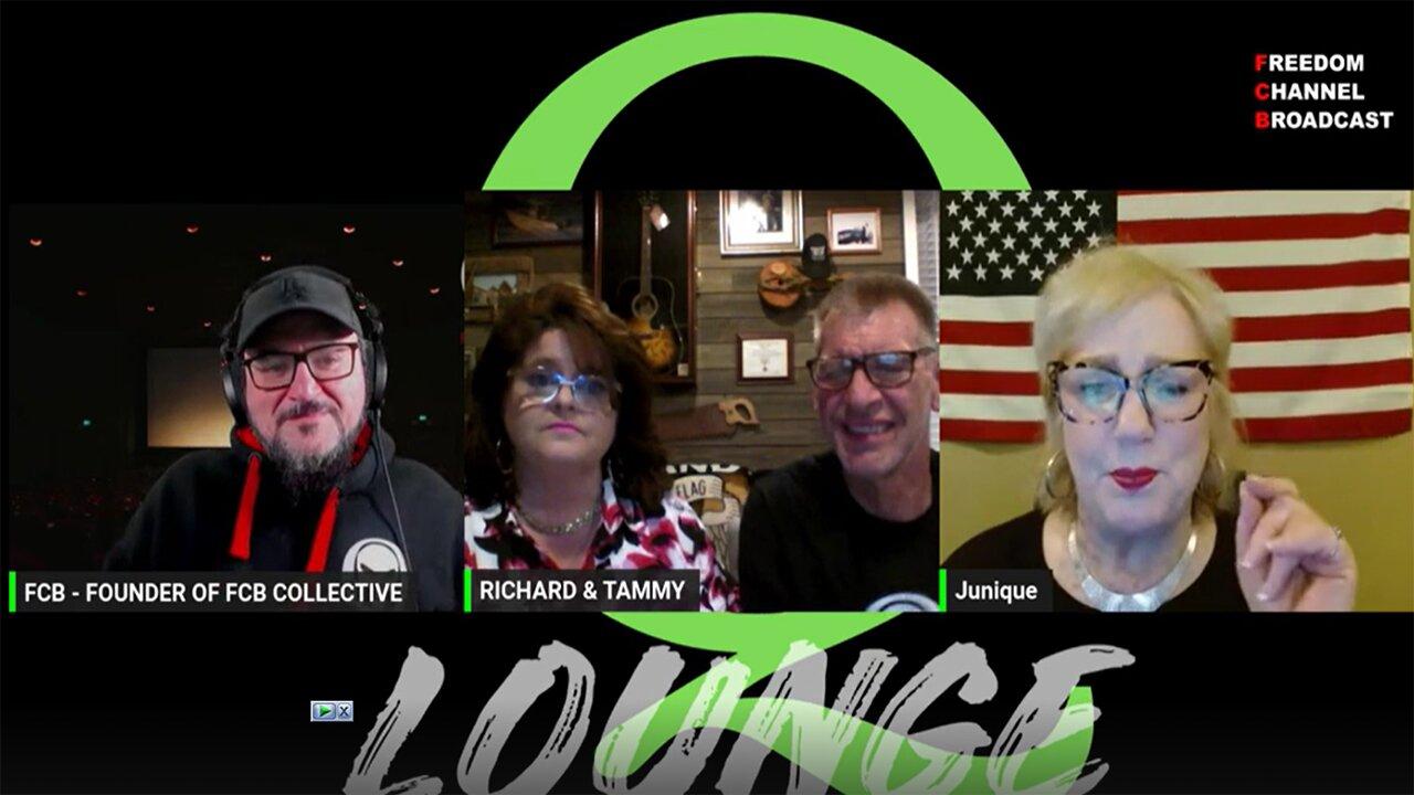 NEW SHOW Q LOUNGE WITH TAMMY, RICHARD & FCB-SPECIAL GUEST JUNIQUE