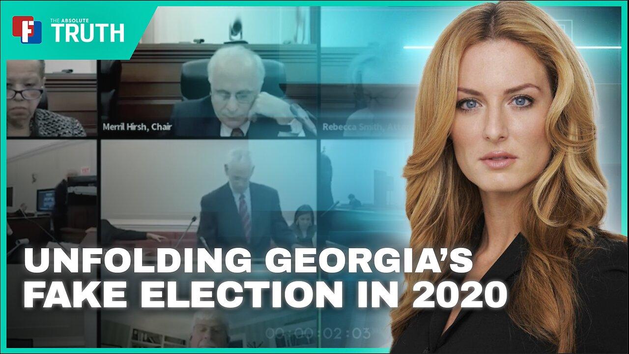 Testimony Exposes Georgia’s 2020 Election Was Fake