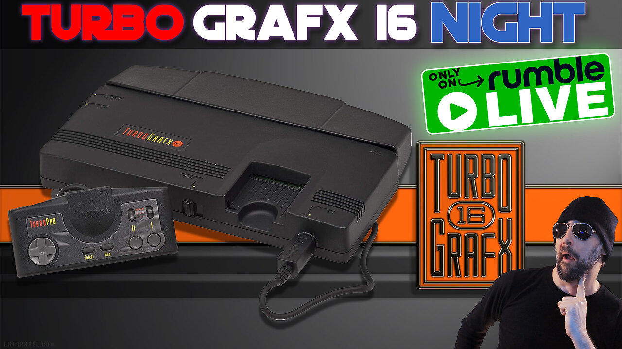 LIVE 4/3 at 9pm ET | TURBO-GRAFX 16 Night + Chat Games!