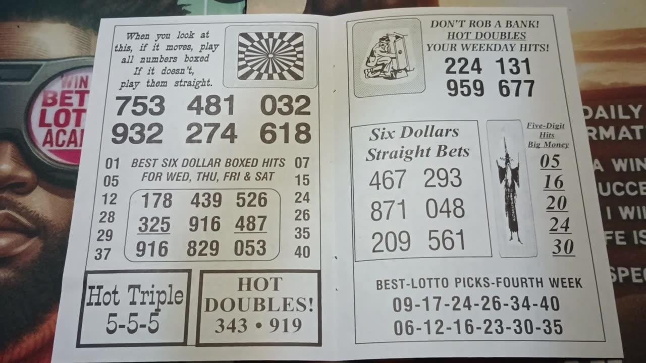 April Lottery Predictions Foe Everyday 2024 - One News Page VIDEO