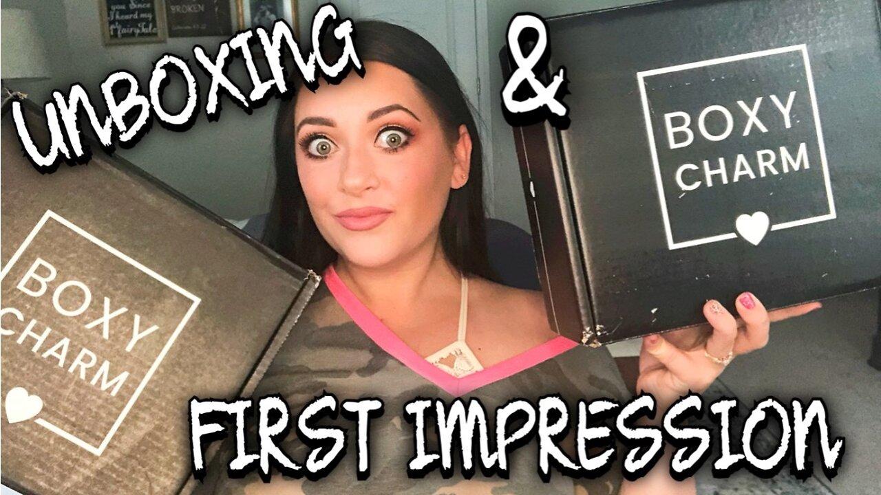 1000 SUBSCRIBER GIVEAWAY & BOXY CHARM UNBOXING PREMIUM & LUXE FIRST IMPRESSION