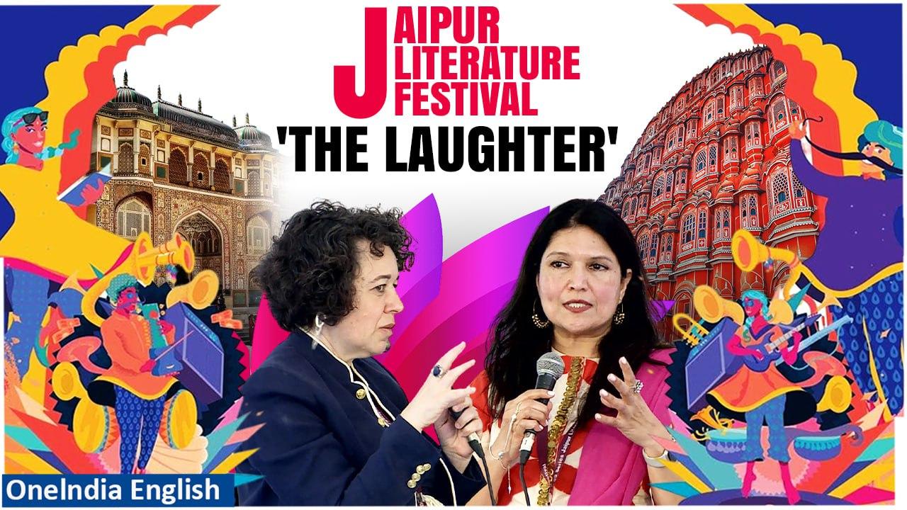 Sonora Jha in Conversation with Susana Torres Prieto on 'The Laughter' | JLF 2024 | Oneindia News