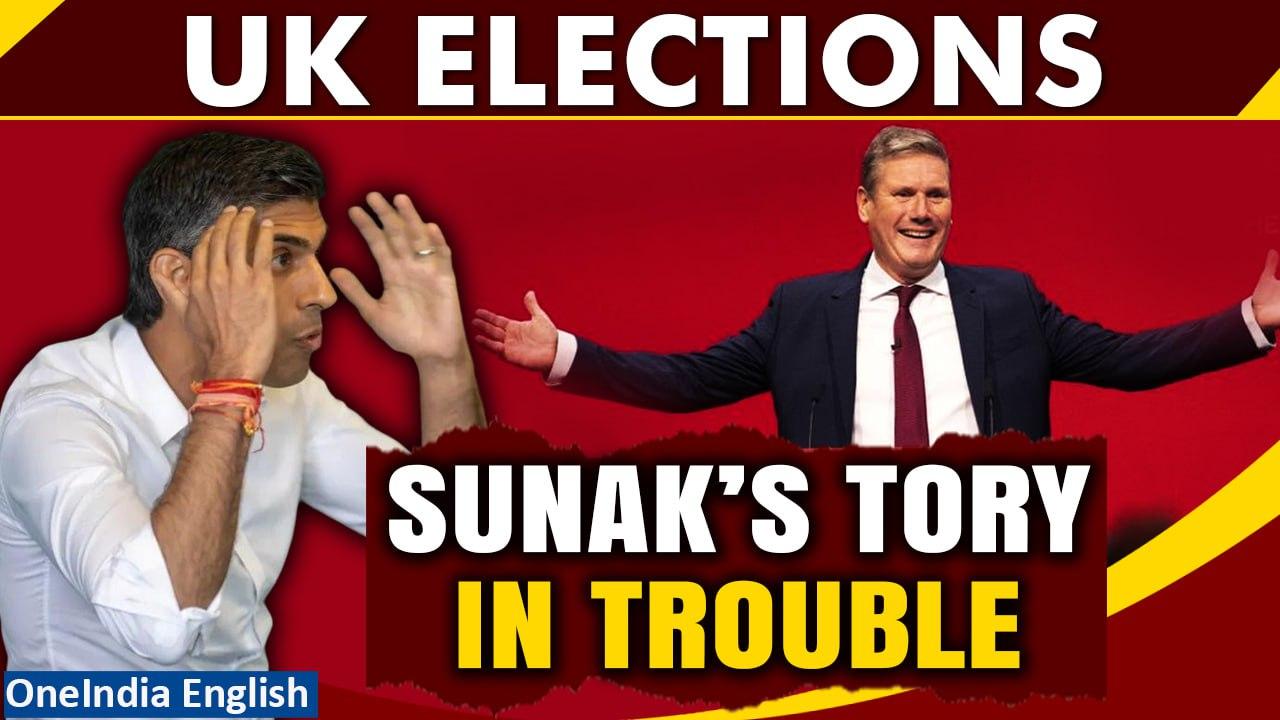 UK Elections: Rishi Sunak's Tory Set To Face Historic Defeat, New Survey Reveals| Oneindia