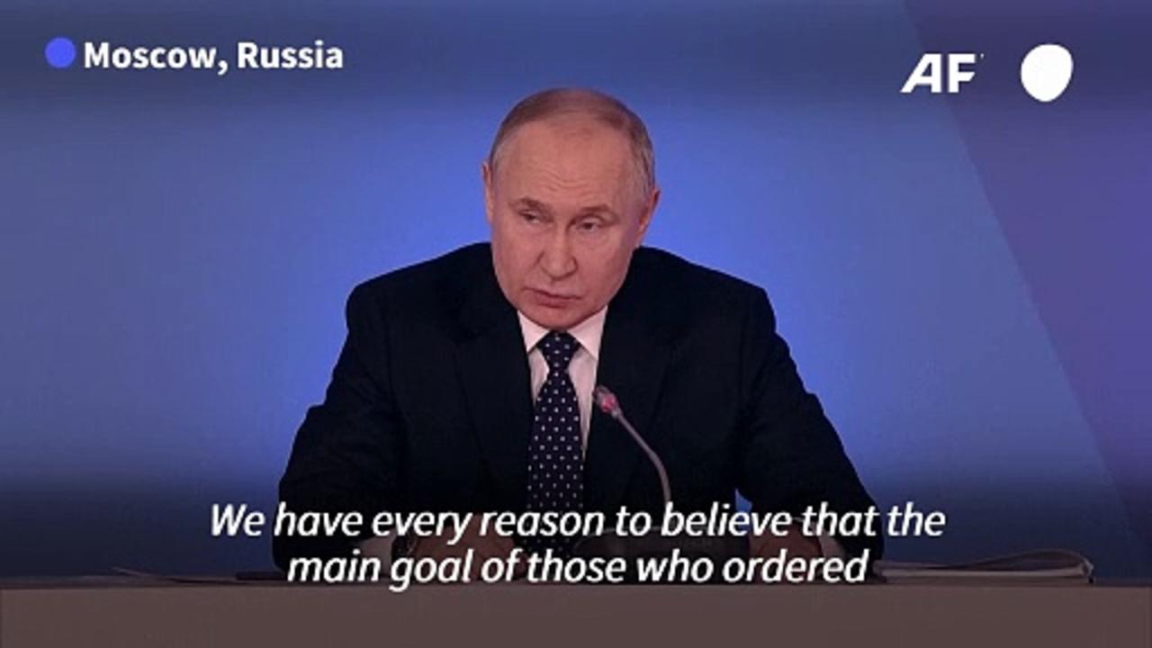 'Islamic fundamentalists had no reason to target Russia', says Putin