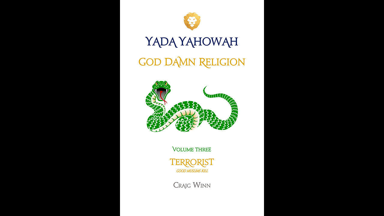 YYV3C2 God Damn Religion Terrorist…Good Muslims Kill Regurgitated Rhetoric