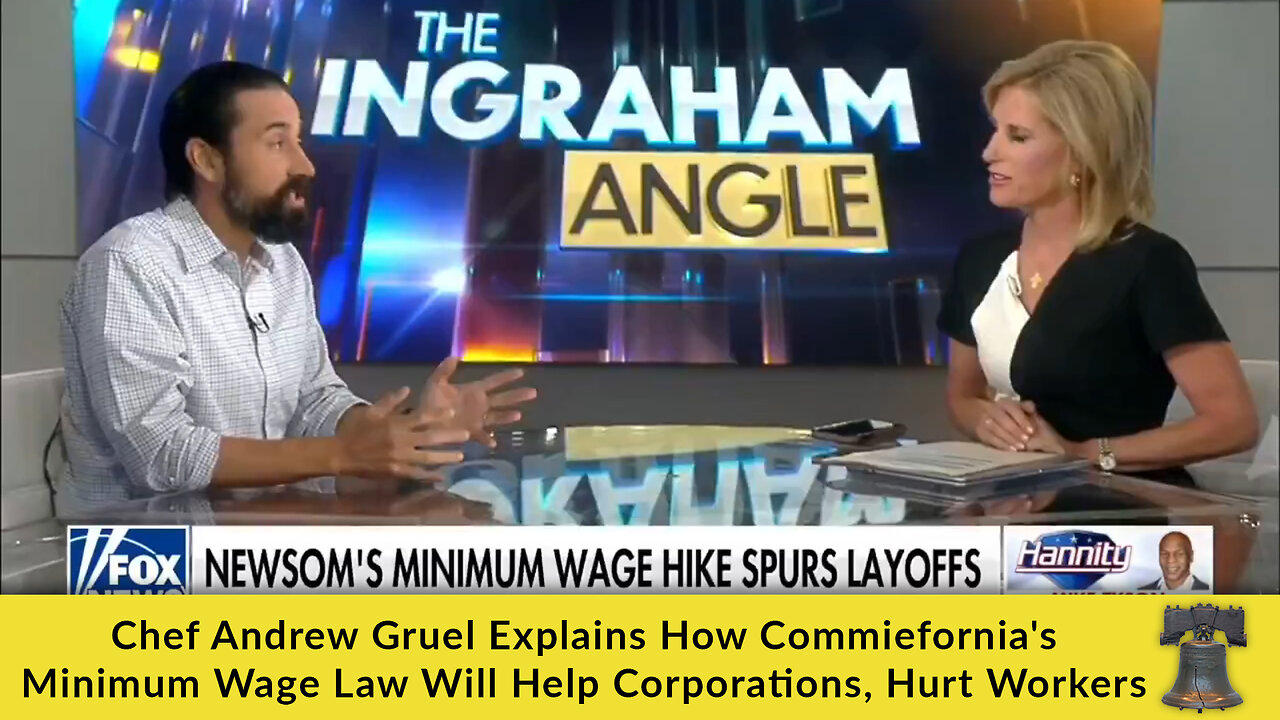 Chef Andrew Gruel Explains How Commiefornia's Minimum Wage Law Will Help Corporations, Hurt Workers