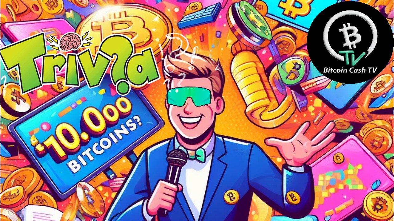 First ever Bitcoin Cash Trivia Gameshow!  Up to 100 Live players can play to win prizes instantly!