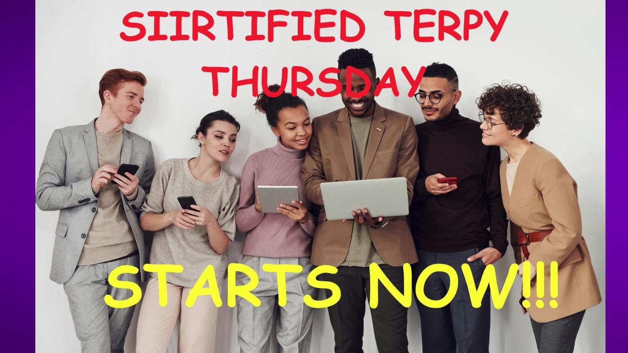 SIIRTIFIED TERPY THURSDAYS EPISODE 18 NANCY'S OWN EDITION!