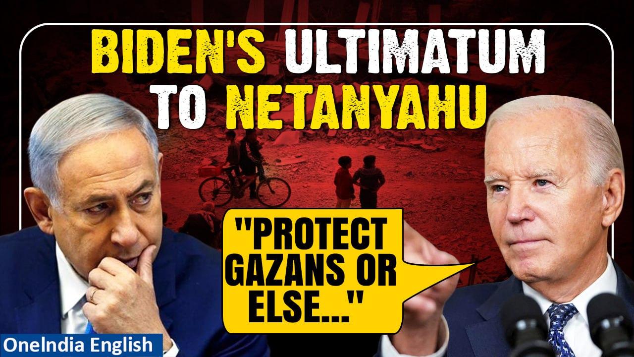 Joe Biden Issues Ultimatum to Netanyahu After Israeli Attack Claims Aid Workers' Life |Oneindia News
