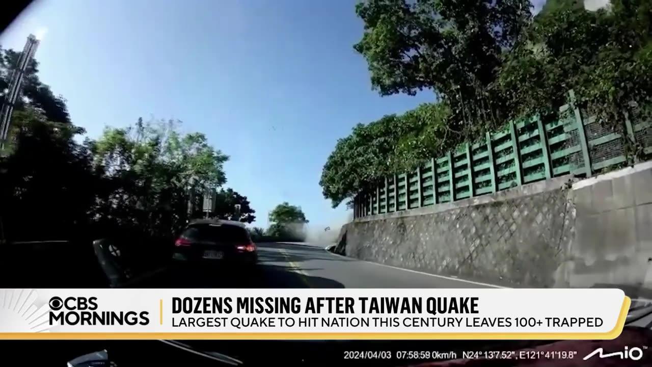 Videos show aftermath of Taiwan earthquake as search and rescue efforts continue